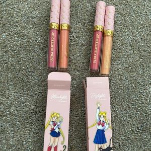 Colourpop sailormoon lip sets